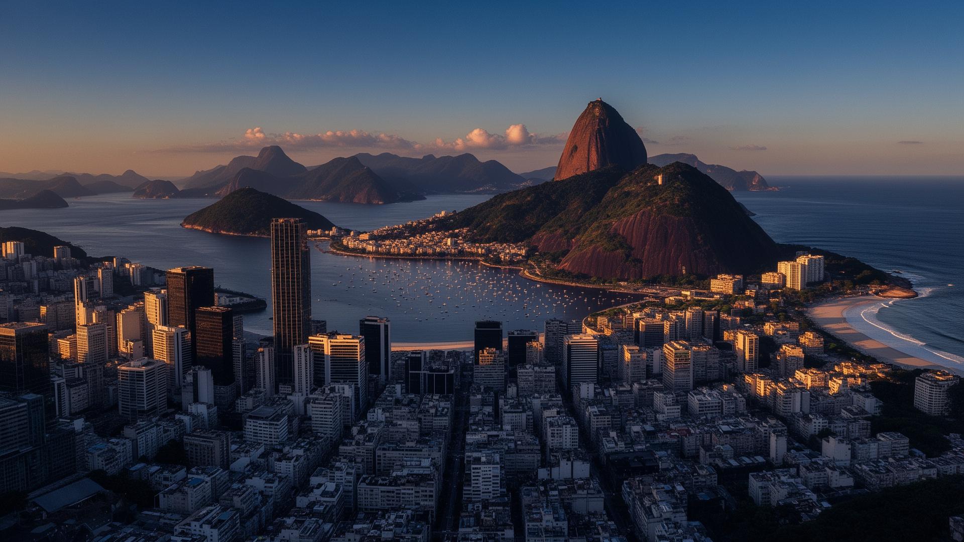 Rio de Janeiro skyline